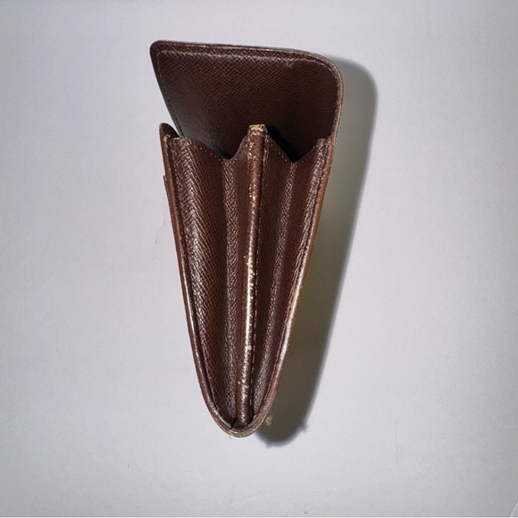 Authentic Louis Vuitton Sarah Wallet Brown Damier Eben. CA0030. Spain (2000) - Picture 7 of 13